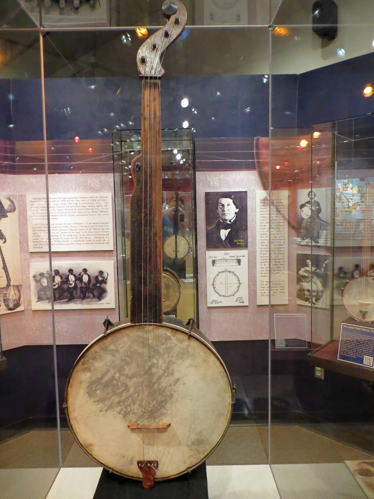 ساز بانجو در موزه اسمیتسونیان