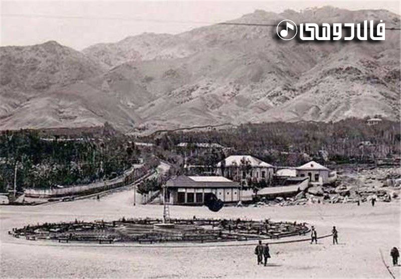 عکس میدان تجریش در قدیم